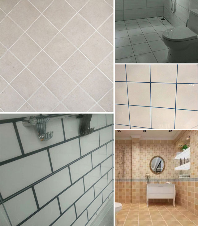 卫生间瓷砖美缝 卫生间瓷砖美缝