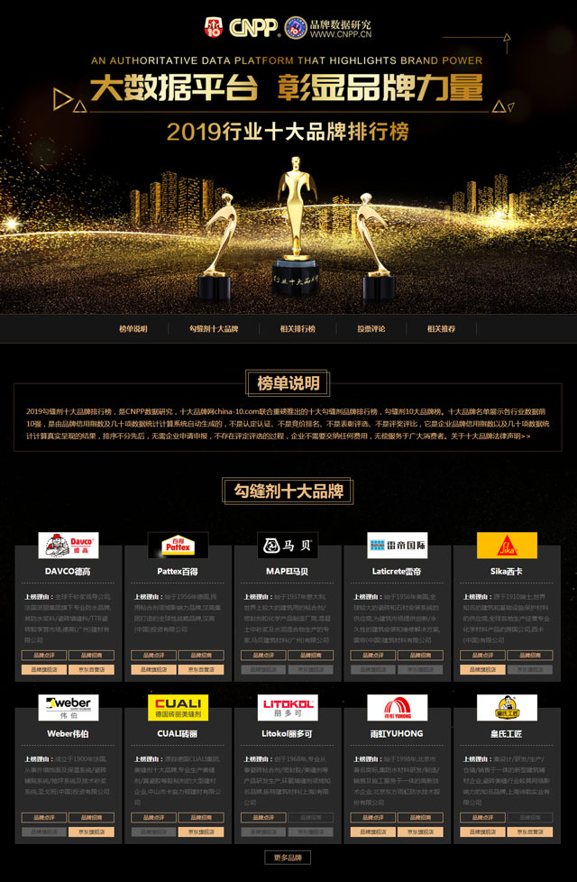 美缝剂10大品牌榜 美缝剂10大品牌榜